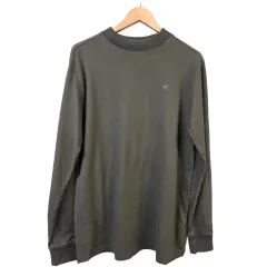 G-STAR RAW 長袖 Tシャツ カーキ (M)
