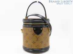 【超美品】ルイヴィトン　LOUIS VUITTON　モノグラム リバース　カンヌ　2WAY バニティバッグ　ハンドバッグ　ショルダーバッグ　ポシェット　ポーチ　小物入れ　ブラウン　M43986