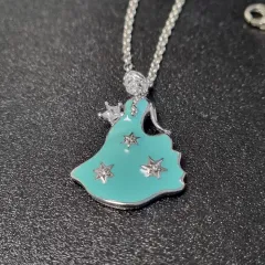 ディズニー アナと雪の女王 エルサ ネックレス