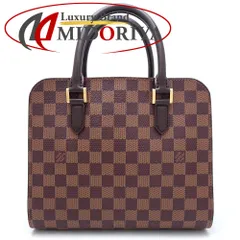 LOUIS VUITTON ルイヴィトン ダミエ トリアナ N51155 ハンドバッグ エベヌ/351634【中古】