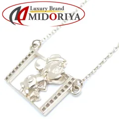 Disney ディズニー ミッキー ゴールド レリーフ ネックレス イヤーハット 90周年記念 ミッキーマウス K10YG イエローゴールド/292906【中古】【BJ】