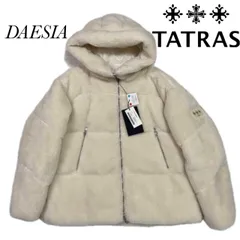 【タグ付き】タトラス ボア ダウンジャケット ダエシア フード付き 希少 TATRAS DAESIA LTAT24A4989 アイボリー ⭐︎2025年12月26日OPEN⭐︎※お気軽にお問い合わせ下さいませ^ ^