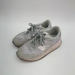 ◇ NEW BALANCE ニューバランス カジュアル 品番WS237CD スニーカー サイズ24.5 グレー レディース （メンズ） E  【1308160064474】