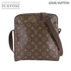 ルイ ヴィトン LOUIS VUITTON モノグラム トロター ボブール ショルダー バッグ ブラウン M97037 ゴールド 金具 Trotteur Bobur 90305712