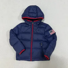 5Size POLO RALPH LAUREN(ポロラルフローレン) BOYS PLANET(ボイプラ) パッカブル ダウン ジャケット 1121-1