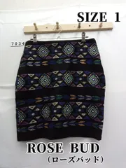 7034　ROSE BUD（ローズバッド）　スカート　S