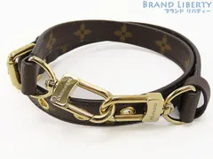 【未使用】ルイヴィトン　LOUIS VUITTON　モノグラム　パラス用　ショルダーストラップ　調整可能　ダークブラウン