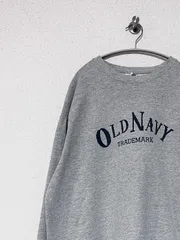 【OLD NAVY】90s-00s プリントロゴスウェット XL オールドネイビー ビックサイズ ヴィンテージ 古着