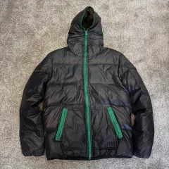 トミーヒルフィガー ブラック マット ダウン L