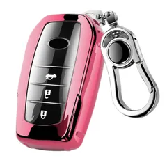 TOYOTA トヨタ 新型 シエンタ ヤリス YARIS マークX イエローレーベルMARK X Yellow Label ミライ MIRAI 専用 キーケース キーホルダー キーカバー TPU 軽量 シリコン キーケース スタイリッシュ 汚れ 滑り ...