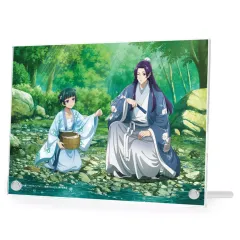 【新品】アクリルスタンド・アクリルパネル [新品] 猫猫＆壬氏 描き下ろし 水遊びver. A5アクリルパネル 「TVアニメ 薬屋のひとりごと」