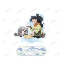 【新品】アクリルスタンド・アクリルパネル [新品] 久々知兵助 描き下ろし みんなで飼育実習の段ver. BIGアクリルスタンド 「忍たま乱太郎」