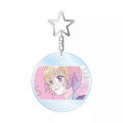 [중고] 키 체인 키노모토 벚꽃 Ani-Art clear label PVC 키 체인 [카드 캡터 사쿠라 클리어 카드 편]