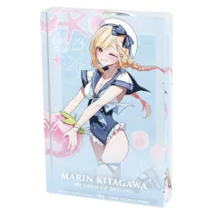 【中古】アクリルスタンド・アクリルパネル 喜多川海夢 千種みのりイラスト セーラー水着ver. アクリルブロック 「TVアニメ その着せ替え人形は恋をする」