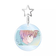 [중고] 열쇠 고리 이소늑대 Ani-Art clear label PVC 열쇠 고리 [카드 캡터 사쿠라 클리어 카드 편]