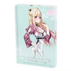 【中古】アクリルスタンド・アクリルパネル 喜多川海夢 千種みのりイラスト チャイナ風ワンピースver. アクリルブロック 「TVアニメ その着せ替え人形は恋をする」