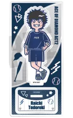 【中古】アクリルスタンド・アクリルパネル 轟雷市 れとぽぷ 第2弾 アクリルスタンド 「ダイヤのA actII-SS-」