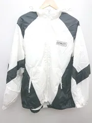 ◇ RASVOA ラスボア シンプル カジュアル 長袖 ジャンパー ブルゾン サイズ99 オフホワイト系 ブラック メンズ P  【1308240001863】