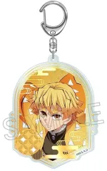 【中古】キーホルダー 我妻善逸 箔押しアクリルキーホルダー 「鬼滅の刃」