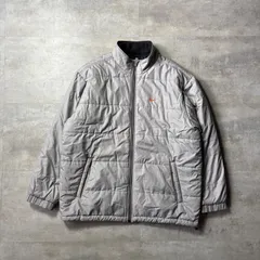 00s NIKE パファージャケット　中綿　ダウンジャケット　L シルバー