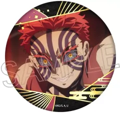 【中古】バッジ・ビンズ 猗窩座 箔押し缶バッジ Vol.3 「鬼滅の刃」