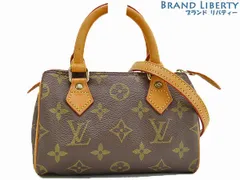 ルイヴィトン　LOUIS VUITTON　モノグラム　ミニ スピーディ　2WAY ミニバッグ　ハンドバッグ　斜め掛け ショルダーバッグ　ポーチ　ポシェット　ダークブラウン　M41534