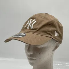 KO3702□NEW ERA ニューエラ 9TWENTY アジャスタブル コットン ベージュ ヤンキース