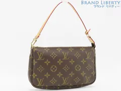 【未使用】ルイヴィトン　LOUIS VUITTON　モノグラム　ポシェット アクセソワール　アクセサリーポーチ　ワンショルダーバッグ　ハンドバッグ　ダークブラウン　M51980