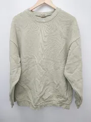 ◇ FREAK'S STORE フリークスストア 裏起毛 シンプル 長袖 スウェット トレーナー サイズF カーキ レディース P  【1308240017185】