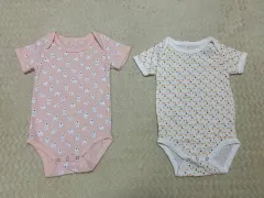 (まとめ売り) 꼬까신 ボディスーツ 2枚 (2ヶ月)