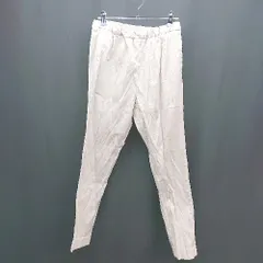◇ AMERICAN HOLIC カジュアル ウエストゴム シンプル麻混合 パンツ サイズM アイボリー レディース E  【1308290002346】