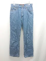 ◇ Oscar Jeans パッチ ステッチ 厚手 シンプル オシャレ カジュアル デニムパンツ サイズ30x30 ブルー レディース E  【1308290005712】のサムネイル