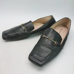 ◇ MAMIAN マミアン スクエアトゥ コンパクト シンプル オシャレ キレイめ パンプス サイズ25.0 ブラック レディース E  【1308290006511】