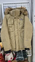 THE NORTH FACE ザノースフェイス カーキ色 ダウン アウター