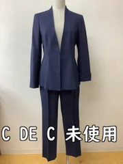 クードシャンス (C DE C) タグ付き未使用 ネイビー パンツスーツ サイズジャケット40 パンツ38
