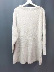 ◇ titivate ティティベイト ゆったりめ 無地 カジュアル キレイめ 大人っぽい 長袖 ニット サイズS ブラウン レディース E  【1308290015629】