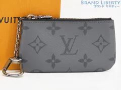 【未使用】ルイヴィトン　LOUIS VUITTON　モノグラム エクリプス リバース　ポシェット クレ キーリング付き コインケース　小銭入れ　コンパクト財布　ブラック グレー　M80905