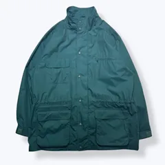 90s Eddie Bauer Mountain Parka 【XL】 90年代 エディーバウアー マウンテン パーカー ナイロン ジャケット グリーン 白タグ アウトドア 裏地付き