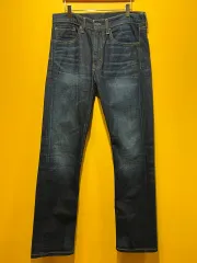 31x32 LEVI'S 505 レギュラー フィット DARK Indigo ウォッシュド デニム