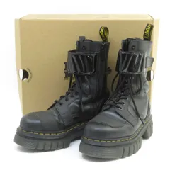 Dr.Martens ドクターマーチン AUDRICK 10 ホールブーツ 30970001 レディース UK6 25cm 箱有 ※中古