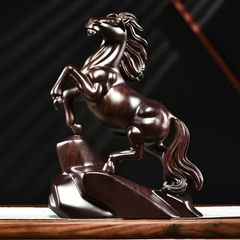 八駿馬 置物 オブジェ 樹脂製 インテリア 開運 縁起物 馬 飾り - メルカリ