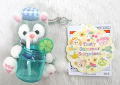 東京ディズニーシー ぬいぐるみストラップ Duffy and Friends ジェラトーニ(ドリンク)/Tasty Summer Surprises 2022