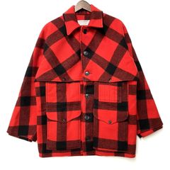 【中古品】 FILSON GARMENT フィルソン ガーメント STYLE 83 USA製 DOUBLE MACKINAW CRUISER JACKET ダブルマッキーノ クルーザー ジャケット アウター 【146-260105-km-02-izu】