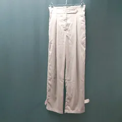 ◇ Amiur カジュアル バックゴム シンプル 光沢感 パンツ サイズS ピンクブラウン レディース E  【1308290031209】のサムネイル