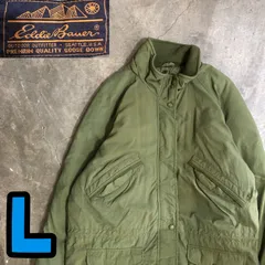 T7262 Eddie Bauer ダウンジャケット　アウトドア　80's