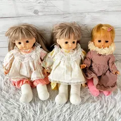 ヴィンテージ セクグチ 日本製  ドール 昭和レトロ 当時物  レトロ 3点セット  女の子 3