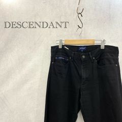 メンズ DESCENDANT DIN-4 01 ブラック デニム スキニーパンツ M