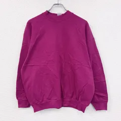 古着 used　90s　FRUIT OF THE LOOM　フルーツオブザルーム　スウェット/トレーナー　ピンク　Lサイズ