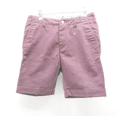 ◇ nano universe ナノ ユニバース カジュアル Dickies おしゃれ ハーフパンツ サイズM パープル レディース E  【1308290039588】