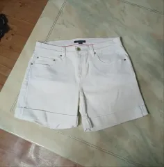 レディース Tommy Hilfiger トミーヒルフィガー ハーフパンツ (28 29インチ)